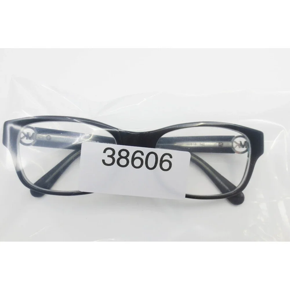 Michael Kors MK8001 Ravenna Black Eyeglasses Frames 53-18-140 MK Logo 3001